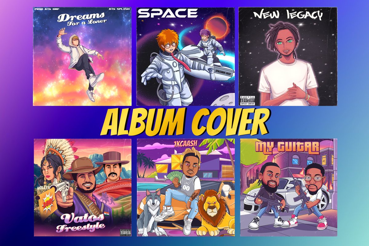 wargopriyatno's tweet photo. Album cover

DM me for custom cover artwork

#cartoonalbumcover #albumcoverart #albumcoverartwork #singlecoverart #musicartwork #illustration #cartoonart #albumdesign #creativeart #musiccoverart #cartoonstyle #albumartwork #cartooncharacters #cartoongraphics #coverartdesign https://t.co/ioErz9qSUs