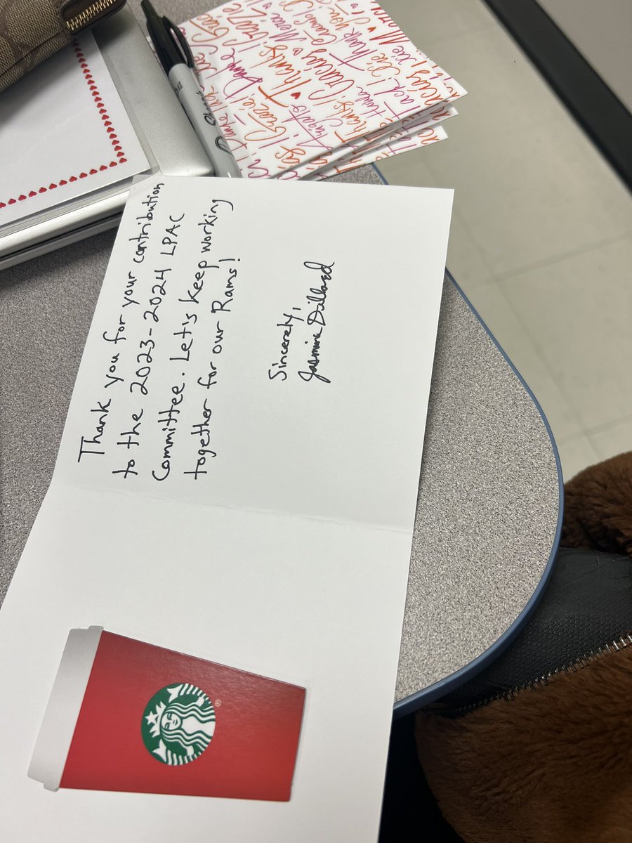 JasmineCDillard's tweet photo. This is how I showed appreciation for our K-2 @ShadydaleRams & our Language Proficiency Assessment Committee 💗 #PathToAnA #Goodies https://t.co/D4PExab1Wj