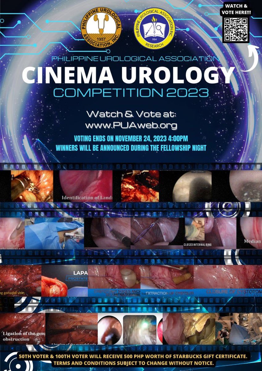 Philippine Urological Association (PUA) Cinema Urology Competition 2023 YOU CAN WATCH THE VIDEOS HERE by clicking this link: bit.ly/PUACineUro2023 VOTE FOR YOUR FAVORITE VIDEO by clicking this link: puaweb.org/2023-pua-cineu…