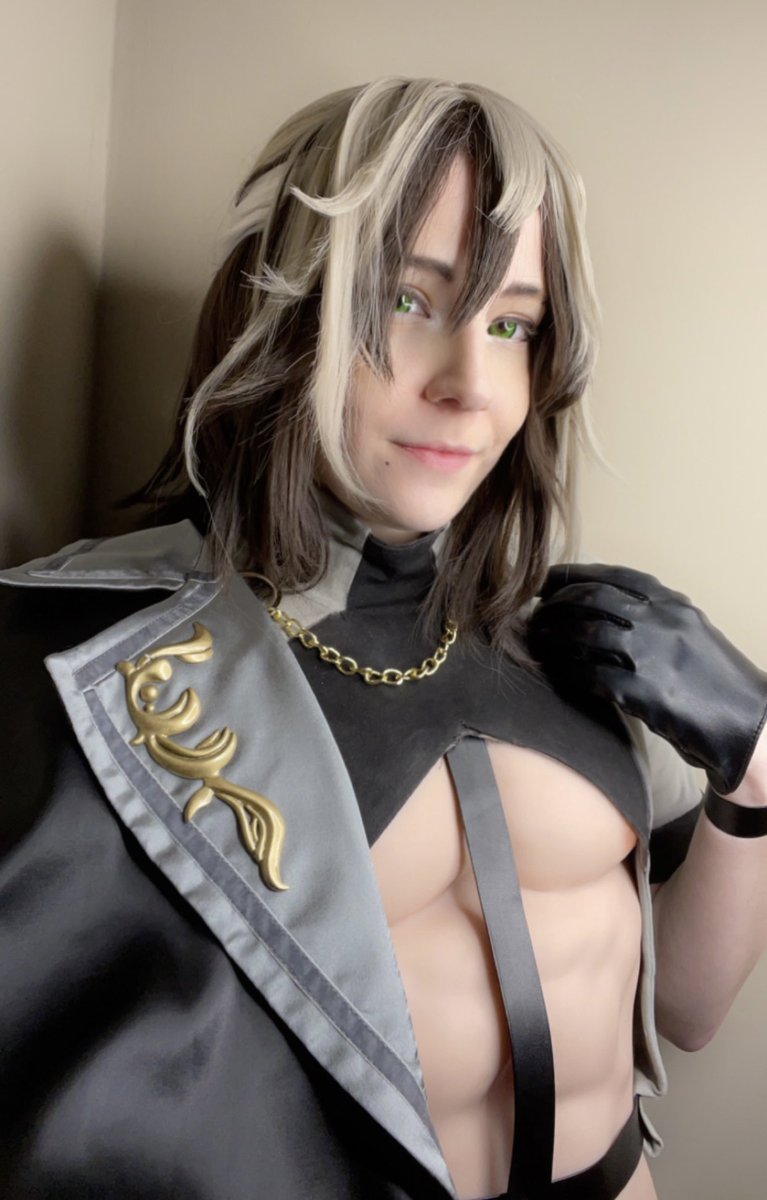 My newest cosplay makes me feel extra happy *Fake abs*   #nucarnival #NUカーニバル #NU카니발  #NUCosplay