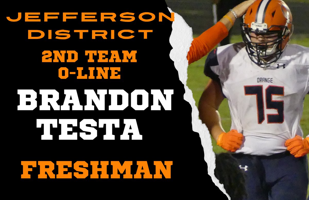 THEBrandonTesta's tweet photo. 2nd Team All District in my Freshman year. Time to work.
#football #oline #lineman #dline #freshmanfootball #fnl #guard #pullingguard https://t.co/avnH3gqeXn