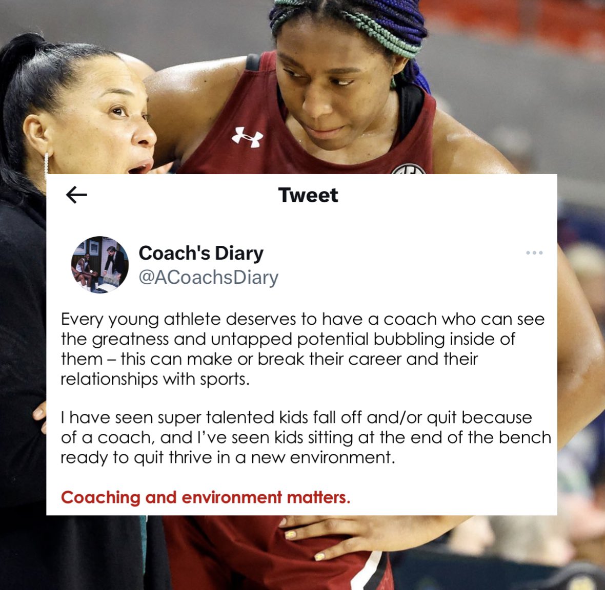 Coach's Diary tweet media