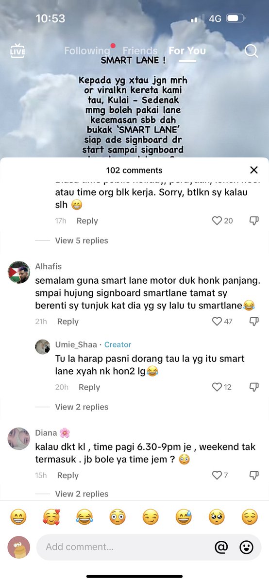 ketengahketepi's tweet photo. baru tahu juga pasal smart lane ni https://t.co/CvpWVFl2wK