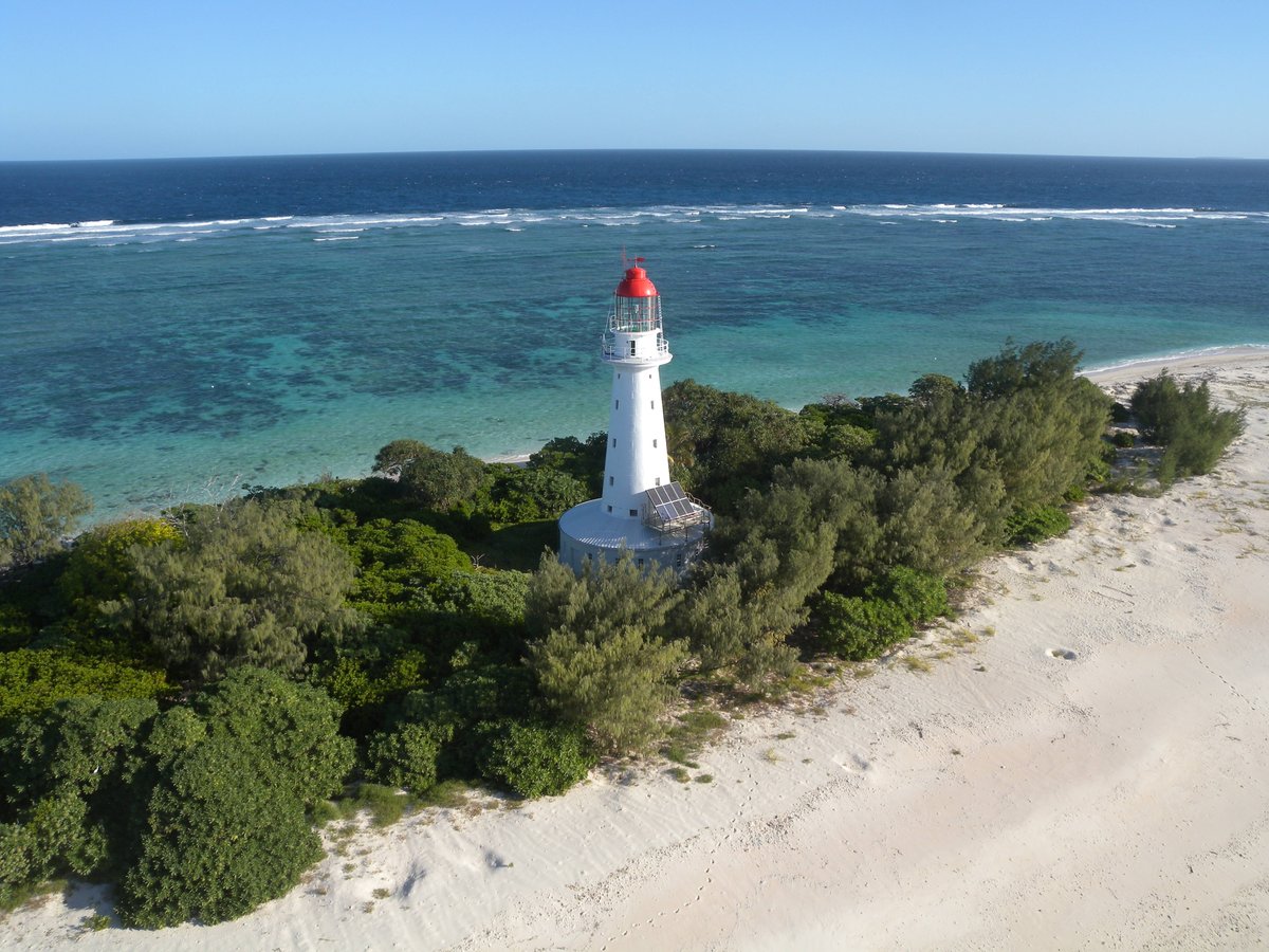 Today is the 145th anniversary of the lighting of North Reef lighthouse, off Gladstone in Queensland. 

Built on a coral reef at the northern end of the Capricorn Channel in the GBR, at 24m it’s the highest of its kind in Queensland.