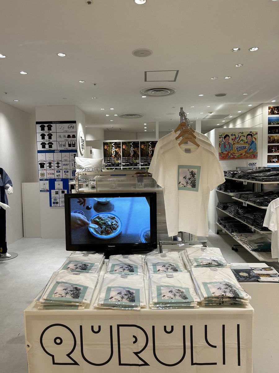 くるりのPop-up Shop】 ご好評につき完売していました「ばらの花」T