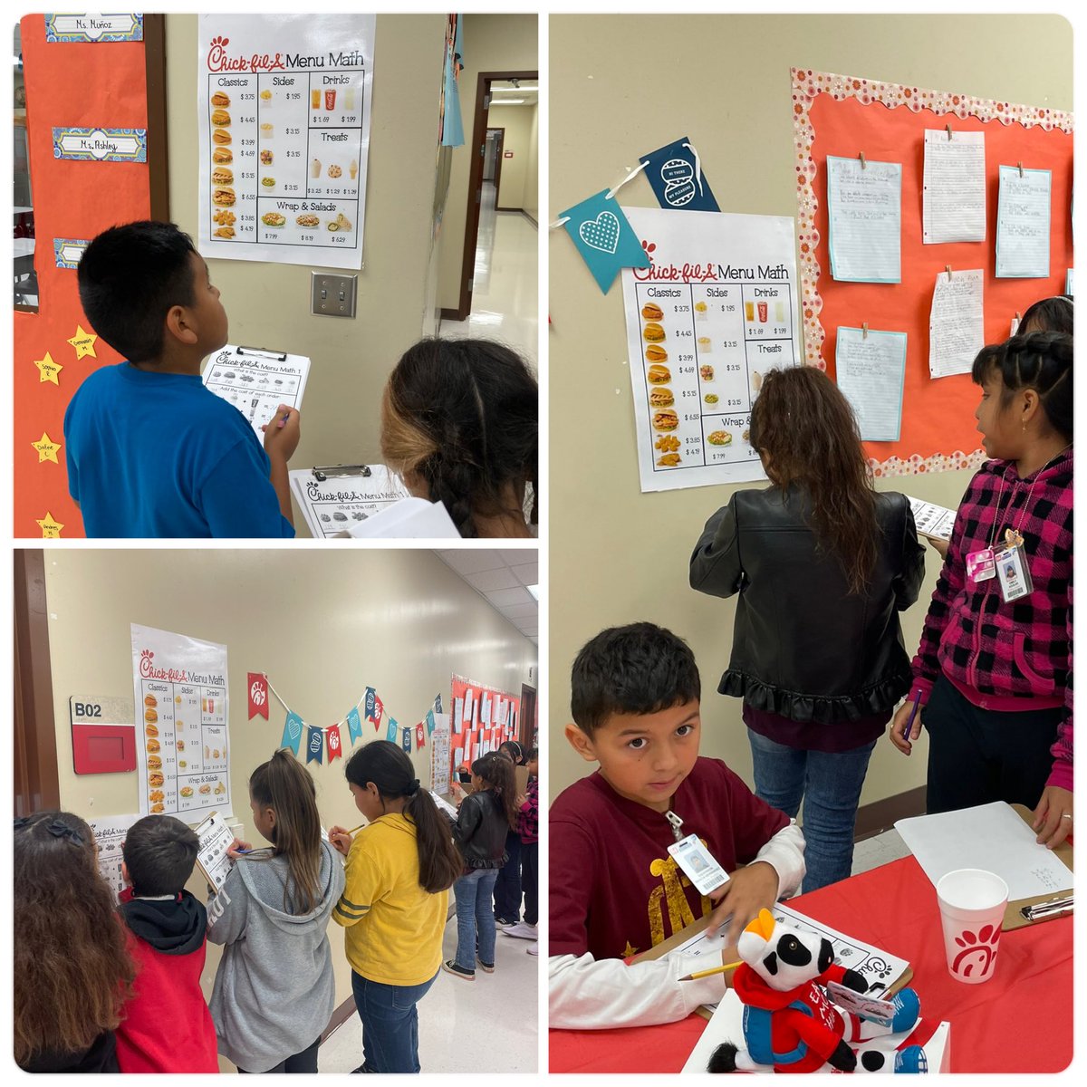 EveFlo2's tweet photo. Our Richey Eagles 🦅 really enjoyed this enrichment activity for +/- decimals & money today! Thank you so much to @cfapasadenatx for their generous donations! Can’t wait for day 2… #P3FallChallenge #PISDMathChat @PISDESMath https://t.co/vTeosWymW5