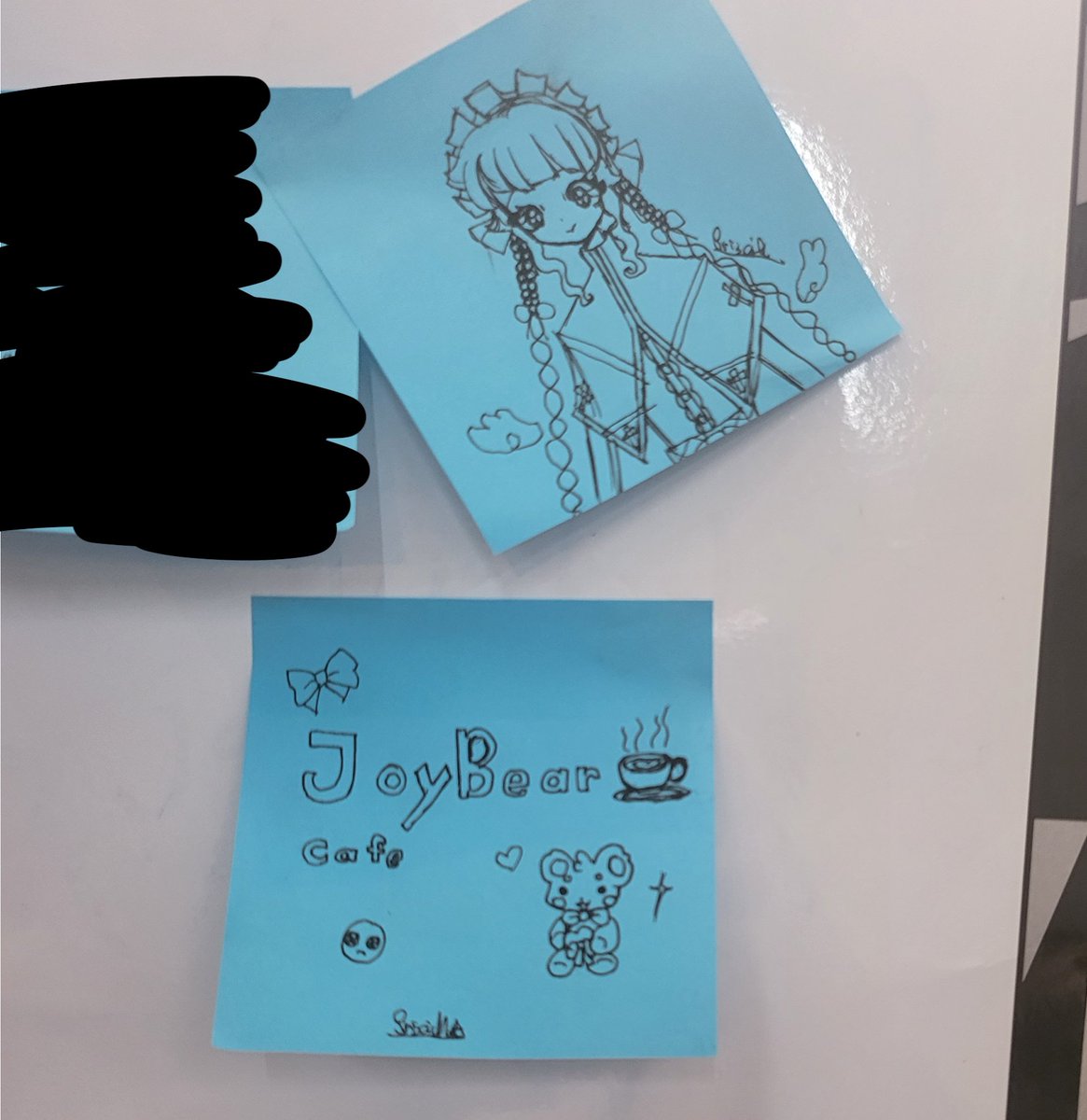 PrissSuriVtuber's tweet photo. My sticky notes drawings moods #stickynotes #doodleart #mysrt #drawing #moods https://t.co/4gfOrnG7yi