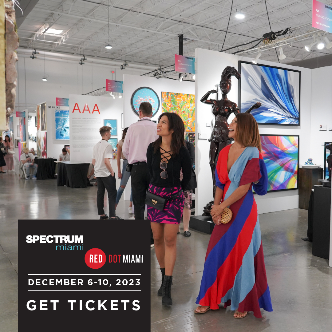 Spectrum Miami | Red Dot Miami is THE PLACE TO BE during Miami Art Week 2023! Over 250+ exhibitors under one roof! 

GET TICKETS &gt; hubs.la/Q028MYf20

#RedDotMiami #SpectrumMiami #RedwoodArtGroup #MiamiArtWeek #MiamiArtFair #ArtFair #MiamiArt #ContemporaryArt #MiamiArtParty
