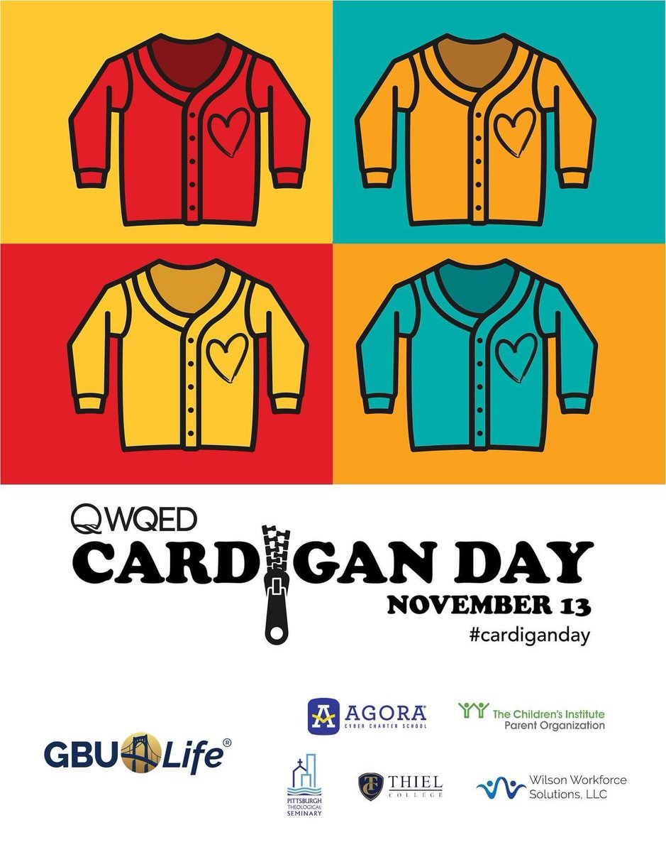 #CardiganDay means we are intentional about our Kindness. At Wexford we practice kindness with our Thought 💭 Bubbles &amp; Speech Bubbles.  Sometimes we even use our Pause Button before we speak!