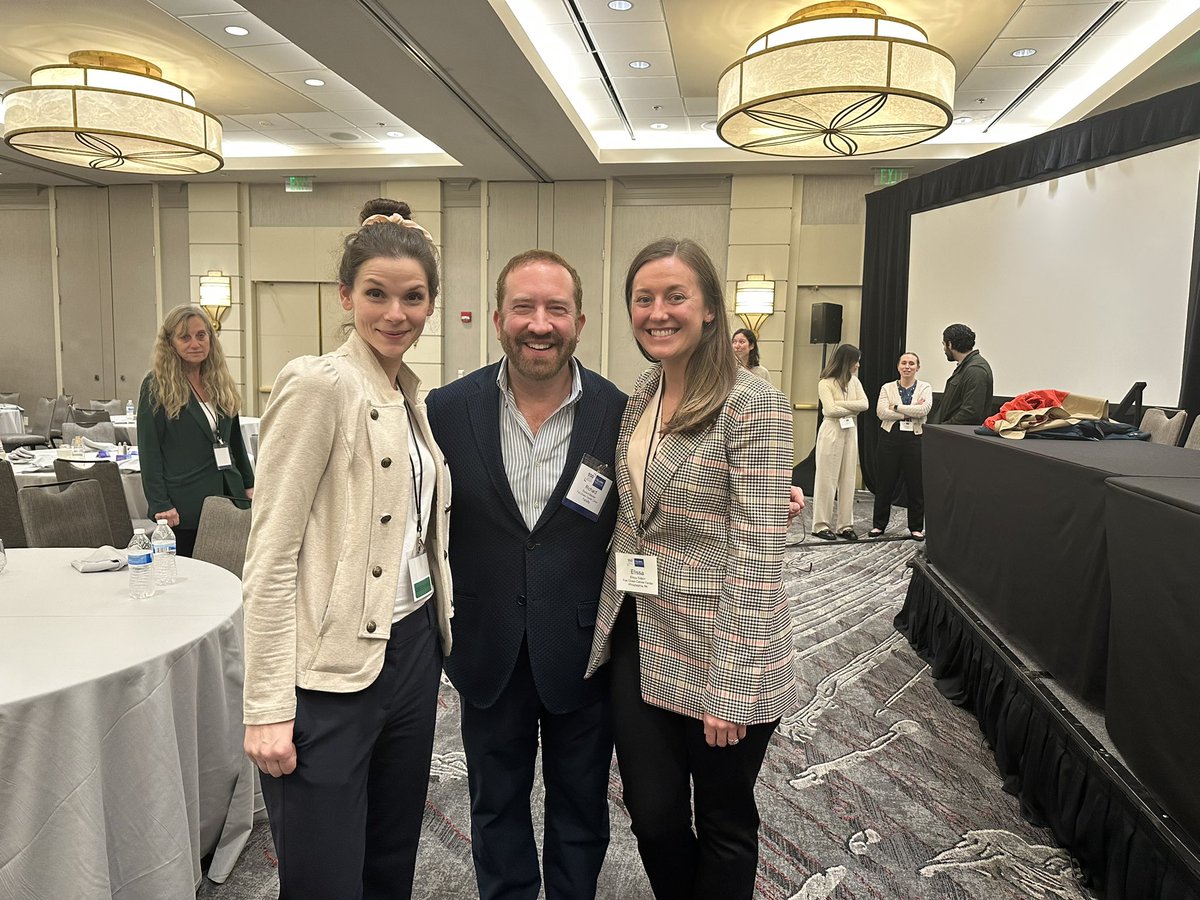 RichardBleicher's tweet photo. It is my privilege to work with these two amazing breast surgical fellows who not only display such surgical talent but have an amazing way of brightening the rooms they walk into. #SSOFellowsInstitute2023 @FoxChaseCancer #FI23 @SocSurgOnc @ASBrS #breastcancer #fellowship https://t.co/rs5sI3BE7b