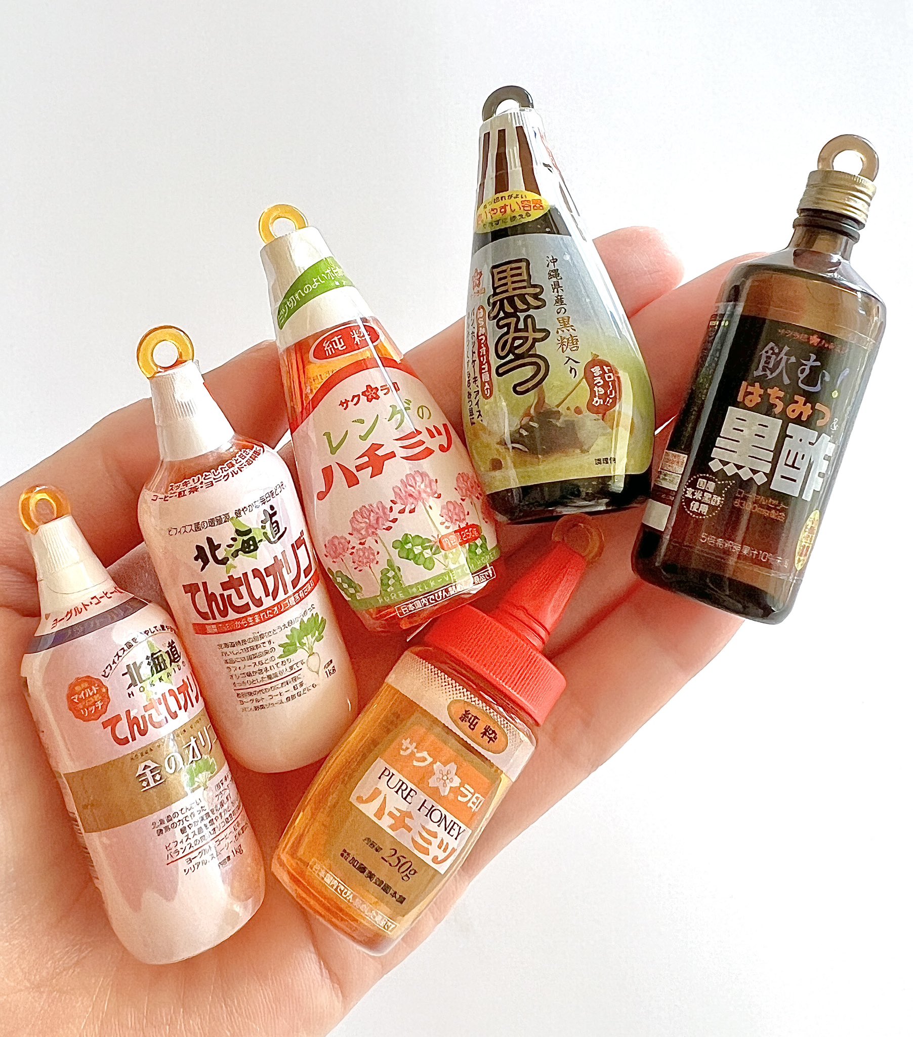 サクラ印はちみつ ミニチュアコレクション｜食べ物グッズ