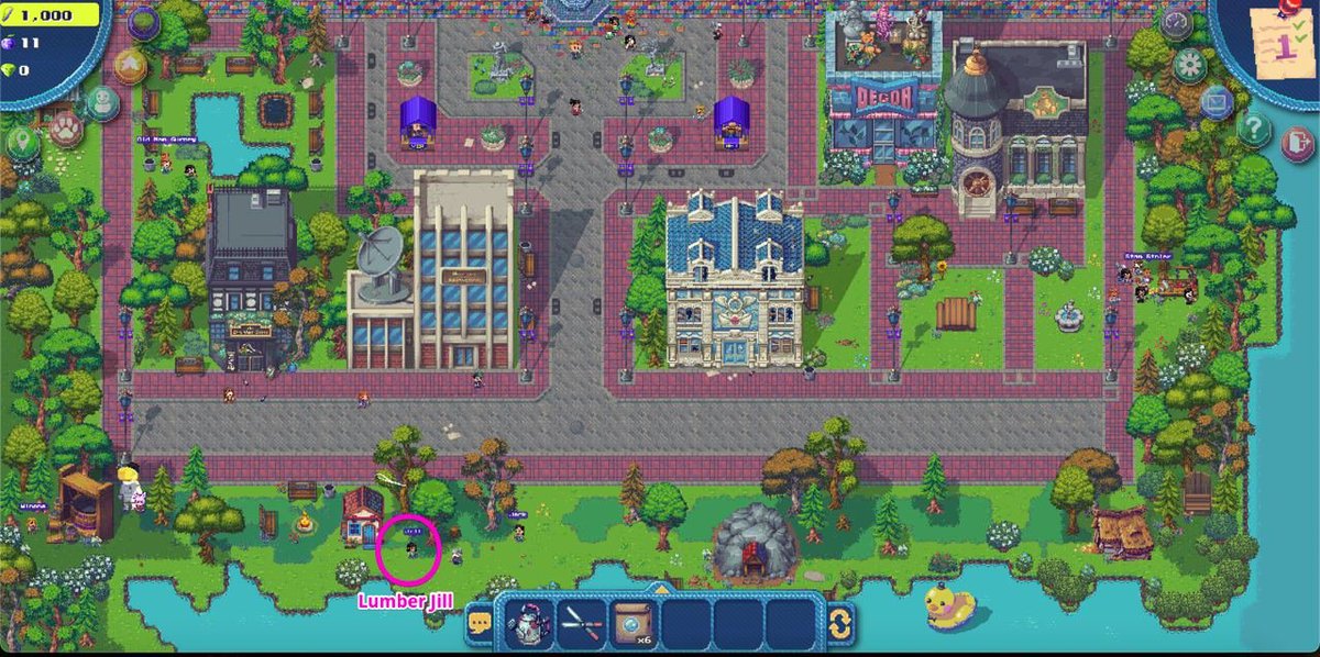 Huy1359's tweet photo. 🇻🇳 HƯỚNG DẪN BẮT ĐẦU CHƠI GAME PIXELS

1. Tạo và tải ví Ronin: https://t.co/JpZJ7e1jy4

2. Kết nối ví Ronin và bắt đầu chơi tại: https://t.co/NQ7HDZS9UW

(Game đều có thể chơi trên điện thoại và máy tính)

🧵 HƯỚNG DẪN CÁC NHIỆM VỤ EARLY GAME

1/ Barney's Farm Tutorial:

- Trồng cây -> Tưới nước -> Bón phân -> Thu hoạch -> Bỏ vào mồm

Mỗi lần làm xong 1 bước nhớ lại nói chuyện với Barney để lấy dụng cụ làm bước tiếp theo.

Phần thưởng: 6 bịch hạt Popberry

2/ Ranger Dale

Đến nói chuyện với Ranger Dale đứng sau quầy là được.

Ko có thưởng cũng ko cần làm gì thêm

3/ The Buck's Galore:

- Đi ra khỏi Ranger Dale sẽ vào thị trấn. 
- Đi qua phải để đến The Buck's Galore.
- Đi vào trong, nói chuyện với Hazel ở phía sau quầy.

Không có thưởng và được mở khóa nhiệm vụ tiếp theo

4/ Axeing For Help:

- Từ The Buck's Galore đi thẳng xuống phía dưới bìa rừng sẽ thấy Jill
- Nói chuyện với Jill sẽ được cho 1 cái rìu
- Dùng rìu chặt 2 cây có đánh dấu X ở gần đó
- Quay lại nói chuyện với Jill

Phần thưởng: 1 lon energy drink và mở khóa 2 nhiệm vụ tiếp theo

5/ Cooking With Karen

- Từ chỗ Jill đi thẳng lên trên. Nhà của Karen là nhà kế đường vào Carnival.
- Đi vào nhà nói chuyện với Karen.
- Bỏ củi lúc nãy chặt cây vào cái lò gần đó
- Bấm vào lò rồi nướng bánh Popberry Pie
- Nướng xong quay lại nói chuyện với Karen

Phần thưởng: 1 Popberry Pie + 2 Eggs

6/ Sticks And Planks

- Từ chỗ Karen đi xuống trung tâm rồi đi qua phía bên phải sẽ thấy Stan Stolar và một cái bàn làm gỗ
- Nói chuyện với Stan Stolar
- Bấm vào bàn để làm 8 sticks
- Nói chuyện với Stan Stolar
- Tiếp tục làm Wooden Stool
- Nói chuyện với Stan Stolar
- Đi qua bên trái tìm Old Man Gurney
- Đưa cái ghế cho Old Man Gurney
- Quay lại nói chuyện với Stan Stolar

Phần thưởng: 20 $BERRY

Ngoài ra sẽ có 1 số quest ẩn, chỉ hiện khi lên lv 1 skill nào đó hoặc tìm đúng NPC để nói chuyện, anh em có thể thảo luận trong kênh tg mình để dưới comment