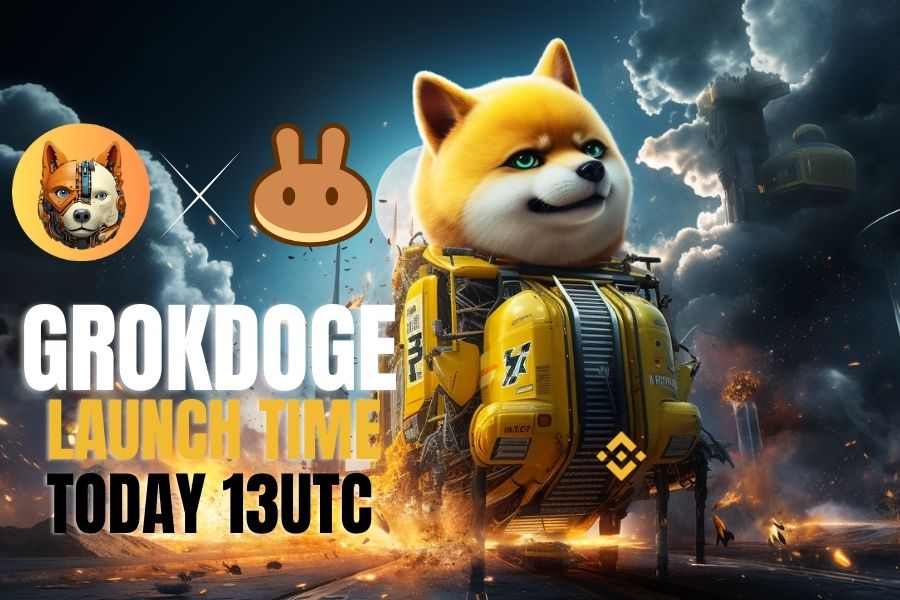 grokdoge's tweet image. #GROKDOGE is launching 🚀

⏰Today 13:00UTC

Buy Link👇👇👇
pancakeswap.finance/swap?outputCur…

100x ready?

#GROK #BNB #BSC