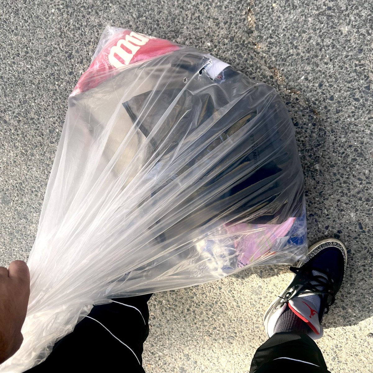 Giving away all the streetwear in this bag soon. 

Merch God Boxes is the alpha. 

Stay tuned.