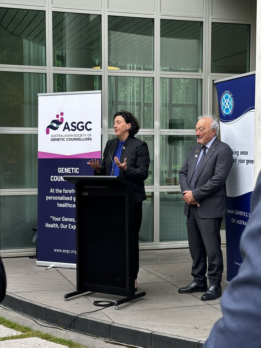 What do you call a bunch of genetic counsellors at Parliament House? A FORCE! 💥 

Well, a force that will build rapport, ask about your family and support you through challenging genomic medicine decisions. And if that happens, let’s hope our workforce is properly funded #GCAD