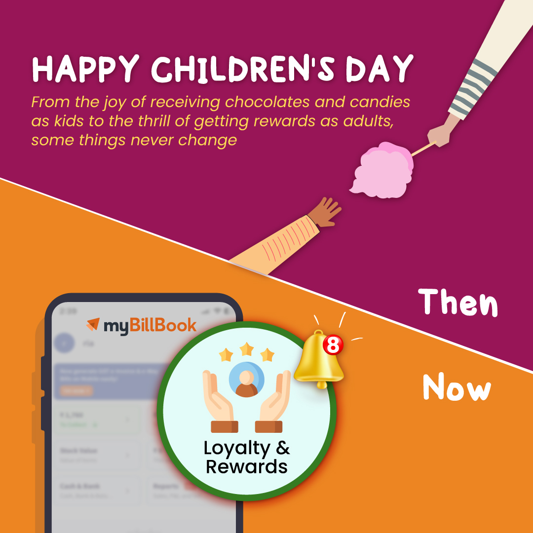Times may change, but the thrill of rewards stays the same! 
Wishing everyone a Happy Children's Day filled with the timeless delight of rewards! 🌈🎁 

#RewardProgram #ChocolatesToPoints #ChildrensDay