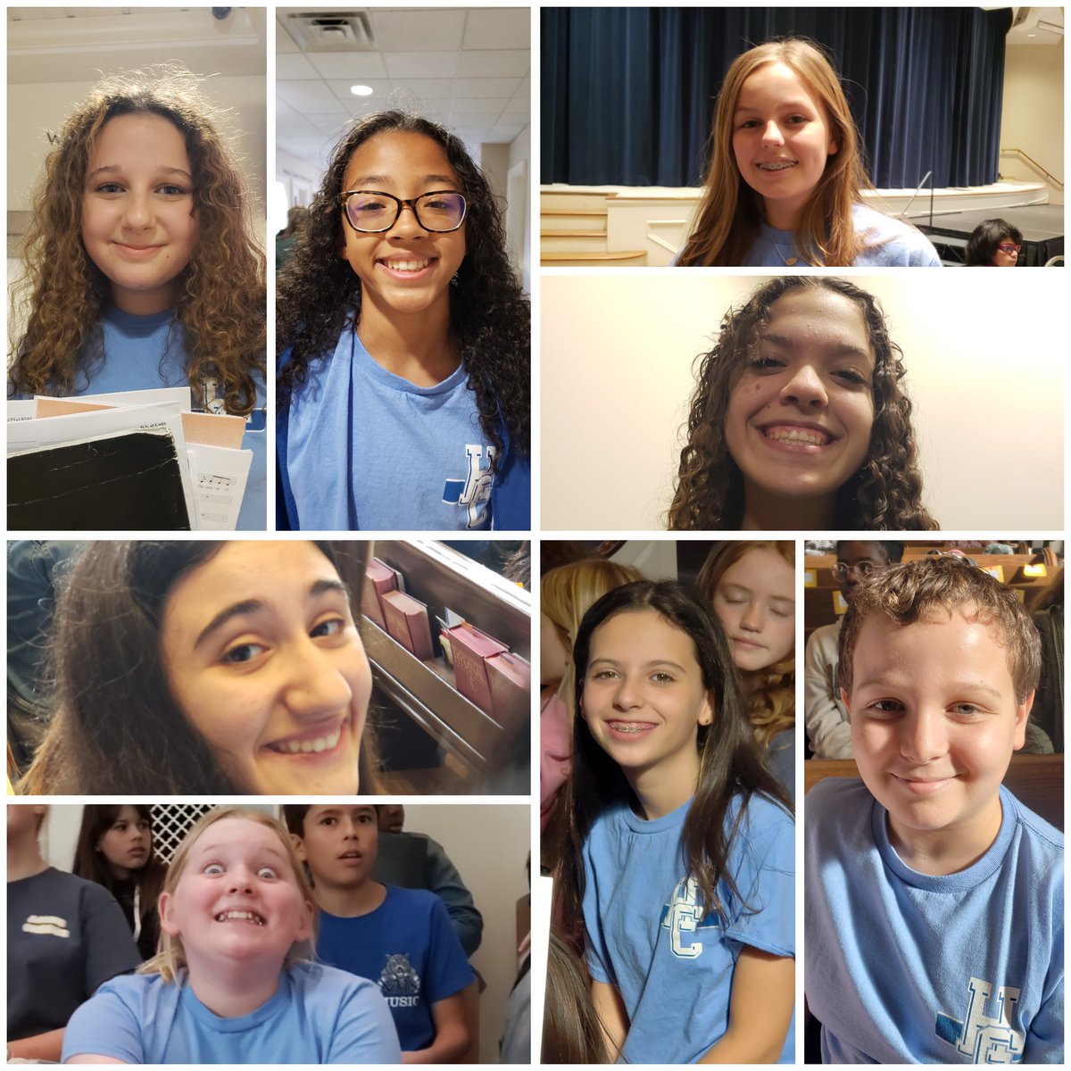 MusicAtSPARK's tweet photo. Day 1 of #GMEAD5HC =wonderful and sweet in so many ways!  7 @APS_SPARK sweeties, 7 alums from @HowardChorus (and more). I'm so proud of these singers, and I know they love Caroline Reitzes of @WBMSChorus. I met her as a member of @AtlYoungSingers. Thanks, amazing @DunwoodyUMC! https://t.co/vdVhmVGqi9