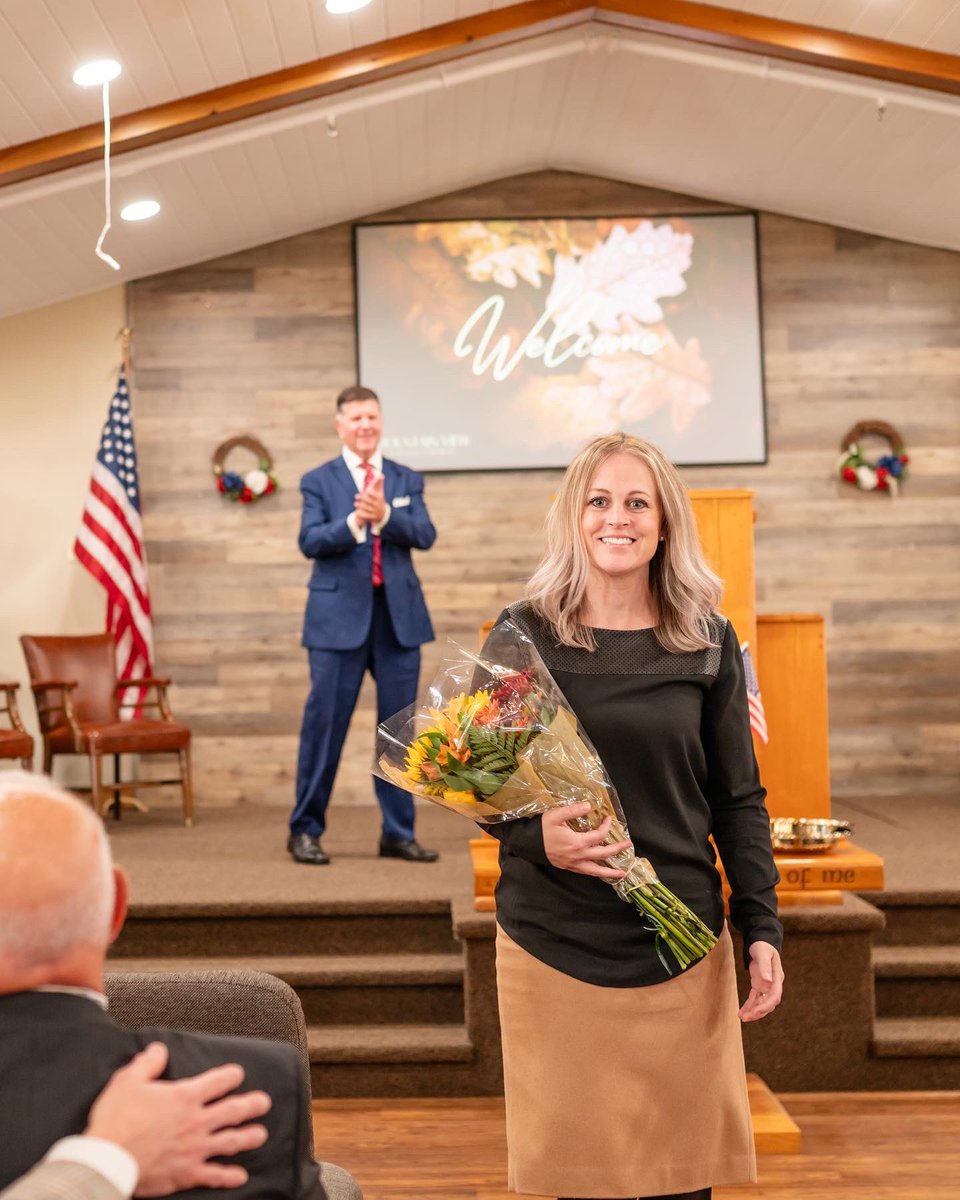_stephenjmiller's tweet photo. Yesterday was a special day that we will cherish! We appreciate Pastor &amp; Mrs. Tharp coming up for our installment services and for all of the kindness and love from our church family! It was a surprise and honor to have my dad there for the weekend as well! Our hearts are full! https://t.co/GaiiOeqaoL