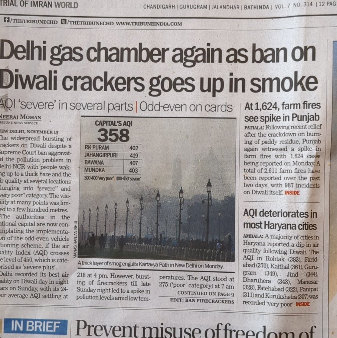 ਕਿੰਨੇ ਪਰਚੇ ਦਰਜ਼ ਕੀਤੇ ਫਿਰ? How many FIRs were registered then? #DelhiPollution #Stubbleburning #SupremeCourtofIndia