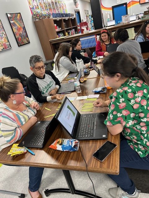 Our teachers continue to train and collaborate after school. #buildingcapacity