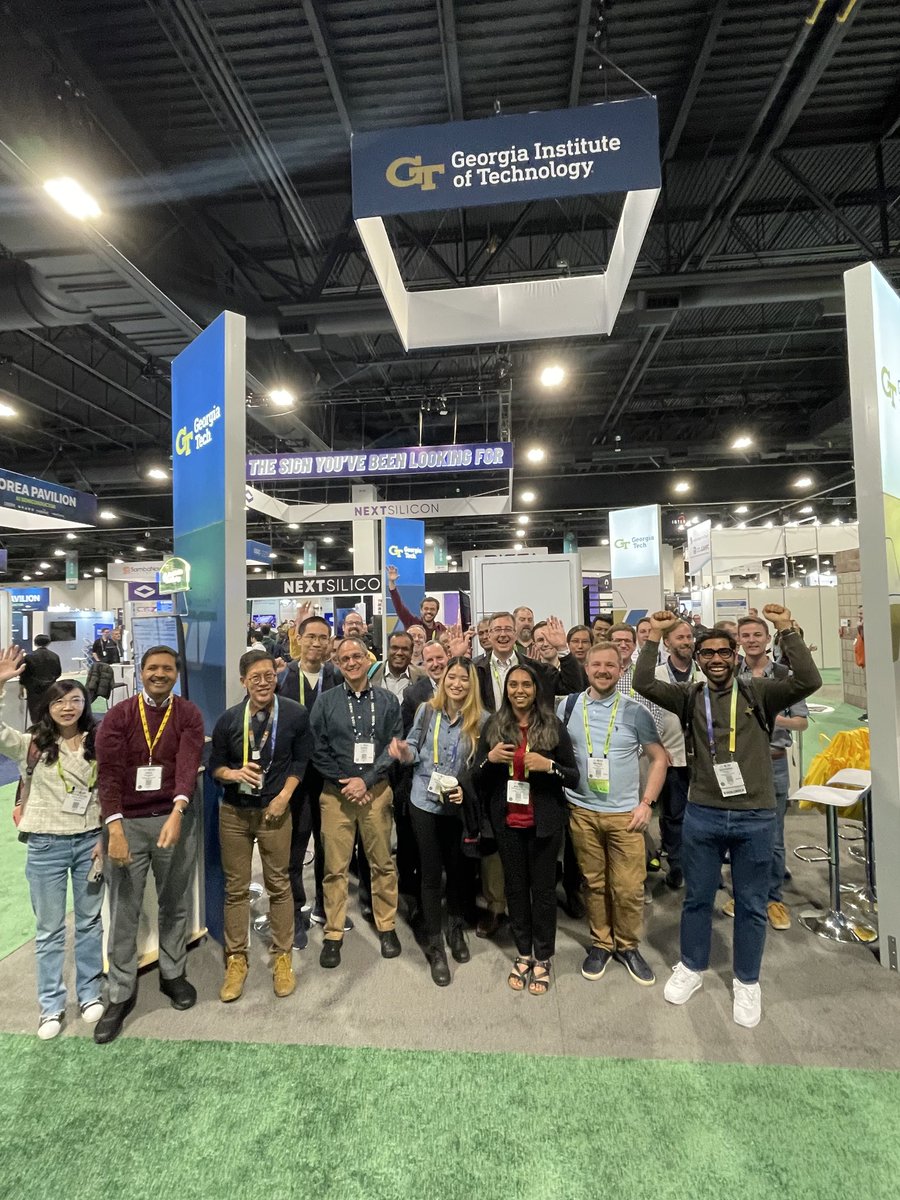 Having a good time at the Opening Gala Reception at #SC23