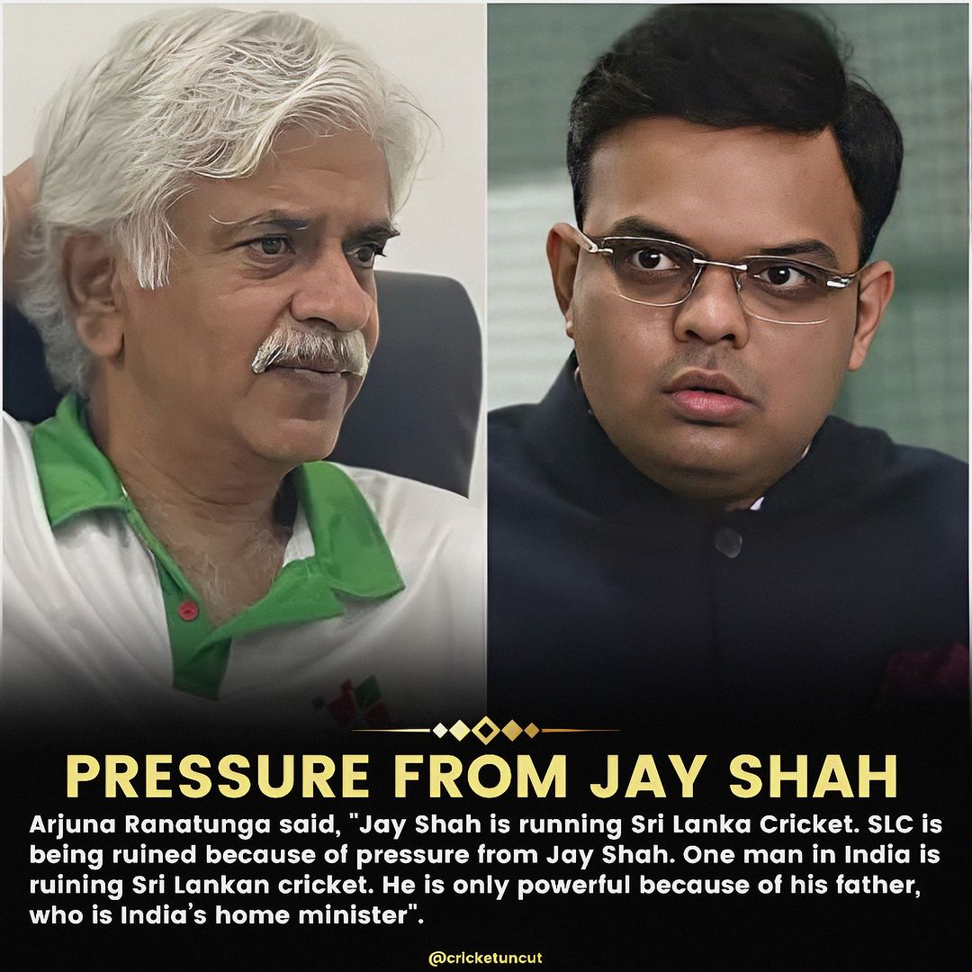 cricketunc89165's tweet photo. Koi vichaar aapke is bare me
#jayshah #ArjunaRanatunga #SriLankaCricket #INDvssi #cricket #cricketnews https://t.co/X8oFq6qTCl