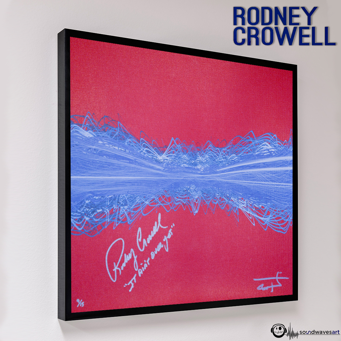 Rodney Crowell (@rodneyjcrowell) on Twitter photo I worked with <a href="/Soundwaves_Art/">Soundwaves Art</a> and artist Tim Wakefield to create artworks from the sound waves of “It Ain't Over Yet.” All the profits went to my friends at <a href="/SweetRelief/">Sweet Relief Musicians Fund</a>, who support music industry professionals. You can get one of the final prints here: soundwavesartfoundation.com/collections/ro… I worked with <a href="/Soundwaves_Art/">Soundwaves Art</a> and artist Tim Wakefield to create artworks from the sound waves of “It Ain't Over Yet.” All the profits went to my friends at <a href="/SweetRelief/">Sweet Relief Musicians Fund</a>, who support music industry professionals. You can get one of the final prints here: soundwavesartfoundation.com/collections/ro…