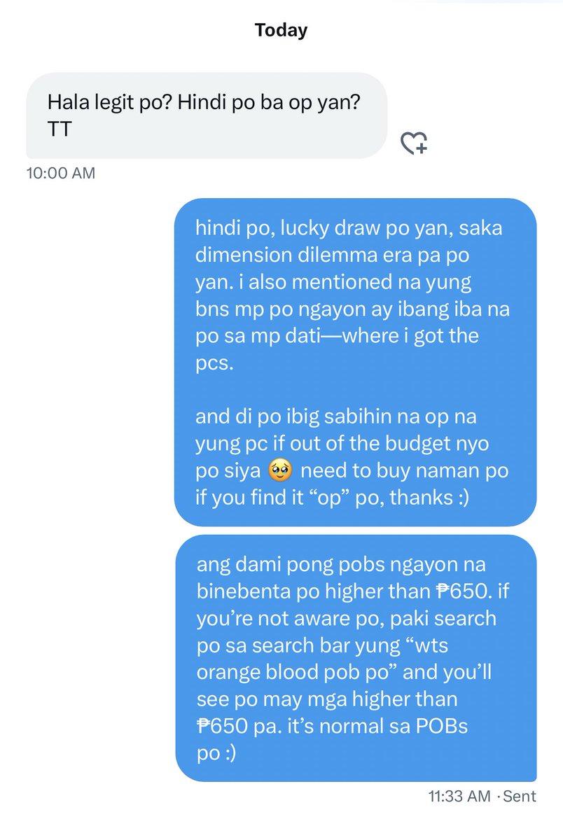 pls kagigising ko lang 🥺 opo, legit na legit po yung prices ko. sinabi ko rin po ito before ko i-post yung quitting sale ko kasi alam kong may magsasalita ng ganyan 🫠

2021 po ako nagcollect, old bns collectors knows kung gaano ka lowballed pcs ngayon kesa dati 😅