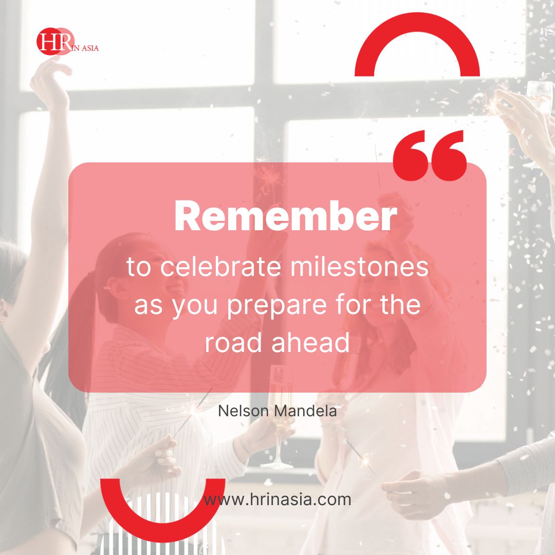 The baby steps of any project can be the most enlightening. Take the time to acknowledge your progress as well as your discoveries along the way and your goal will be that much more fulfilling.
Source: Girls on the Run

#HRinAsia #NelsonMandela #QOTD #Quotes #Dream