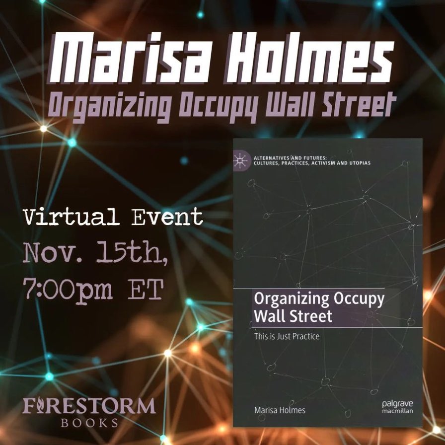 Tune in for my talk <a href="/FirestormCoop/">Firestorm Books</a>