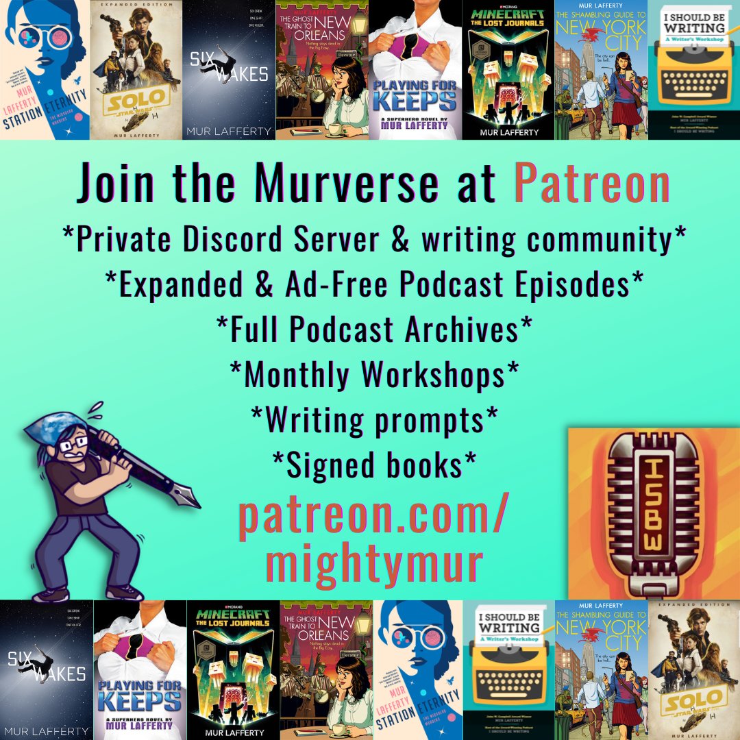 Join the MURVERSE at Patreon for exclusive access to a Private Discord Server and Writing Community, Full Podcast Archives, and so much more. patreon.com/mightymur