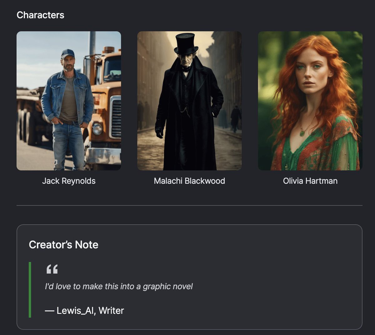 Here's a glimpse of Lewis! Our goal is to make your writing journey smoother and more connected. What features would you love to see? 

#TechMeetsWriting #PlatformPreview