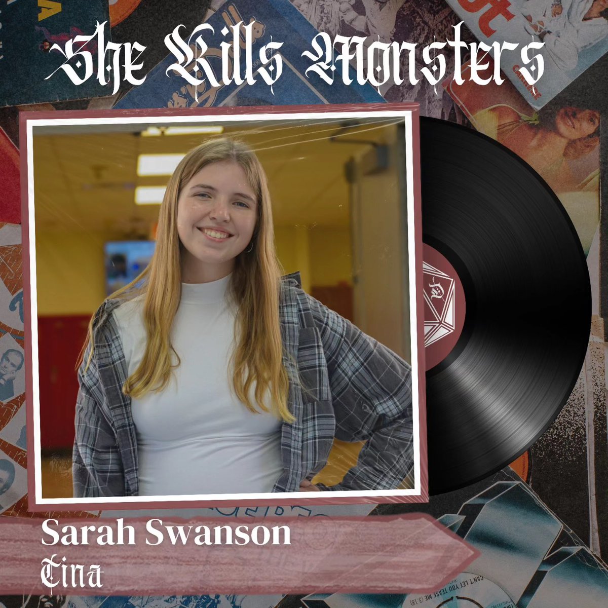 reddevildrama's tweet photo. Meet the cast of “She Kills Monsters”:
Bradley Fowler and Sarah Swanson will be playing the perfect power duo of Gabe and Tina! These two are sure to intimidate the audience with their sass and flare! Come see them rock the stage this weekend! https://t.co/i6dYHQUgdp