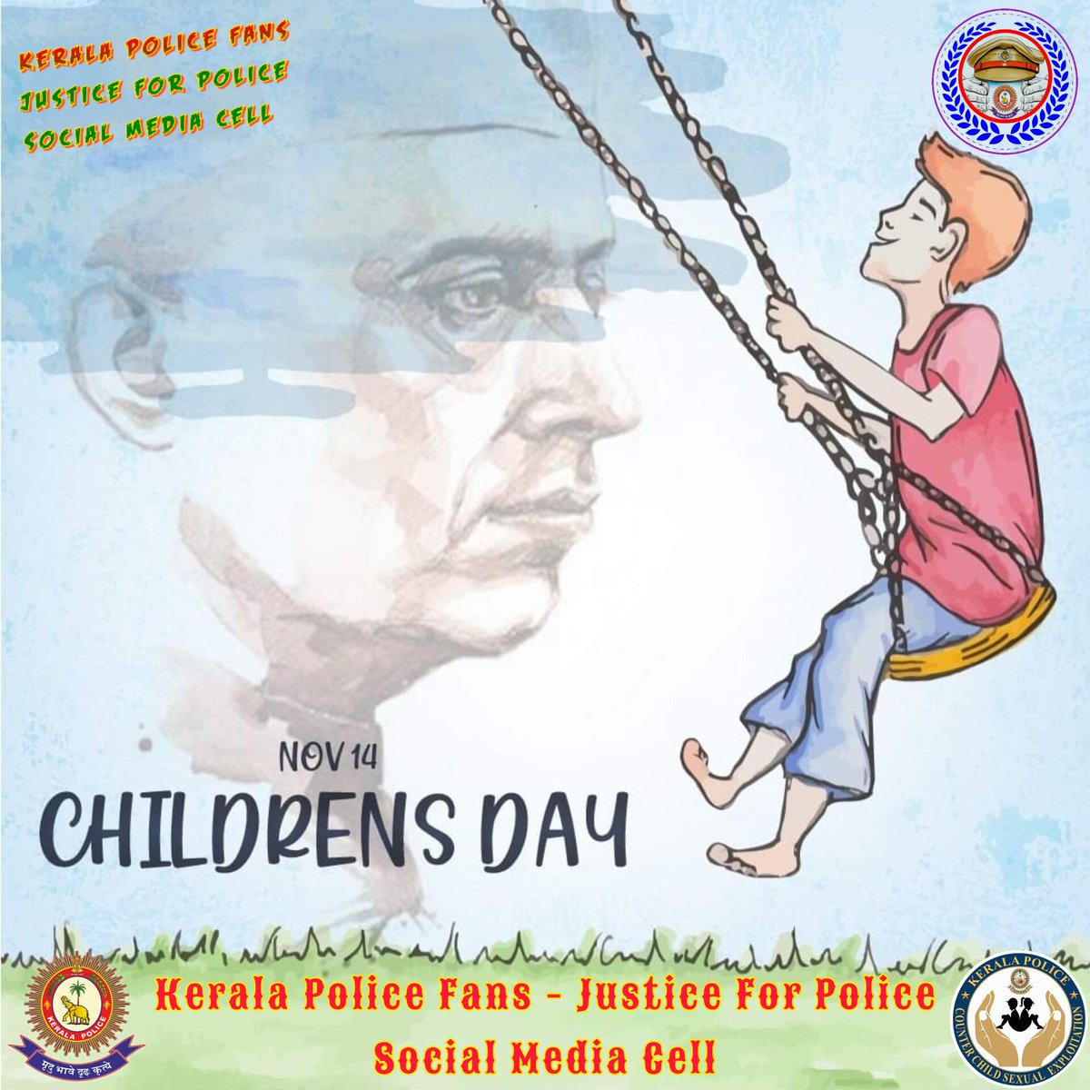 keralapolicefan's tweet image. “The children of today will make the India of tomorrow. The way we bring them up will determine the future of our country."

- Jawaharlal Nehru.

#childrensday #india #TopPriority #ChildSafety #OCSEA #Global #CSAM #cyberpatrol #worldwide #p_hunt #international #cybersecurity