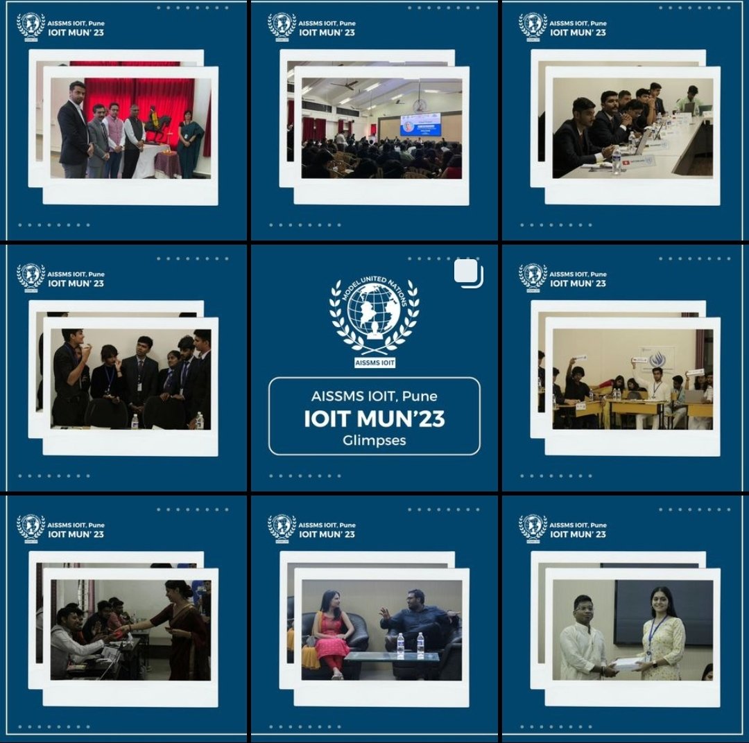 IOIT_MUN's tweet image. Celebrating a month since IOIT MUN 23! 🎉This event was hosted by IOIT ACM STUDENT CHAPTER. Reliving the magic, the moments, and the memories that made it unforgettable. 🌟
#ioitacm #ioitmun #diplomacy #debate