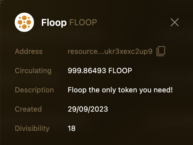 ALERT - ❤️‍🔥FLOOP BURNING ❤️‍🔥 (1461 XRD worth) At #CaviarNine our ecosystem has two different types of fees: 1️⃣ Liquidity Provider Revenue: Kept in the protocol and claimed / earned by the Liquidity providers 💪 2️⃣ Protocol Fees: Sent to a special fee smart contract that