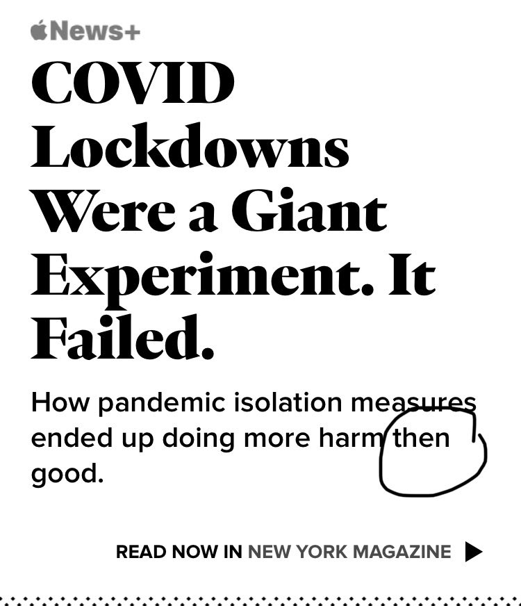 Is it my English or did the ⁦<a href="/NewYorkMagazine/">NewYorkMagazine</a>⁩ use the wrong word in its heading!