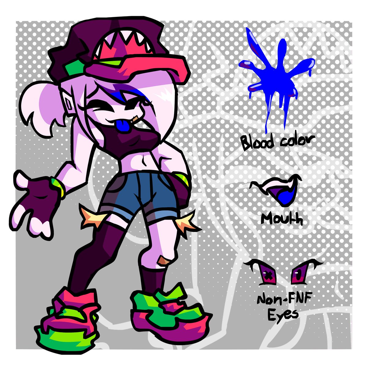 Starbitz_01's tweet image. Harmony's new reference sheet after so long lol