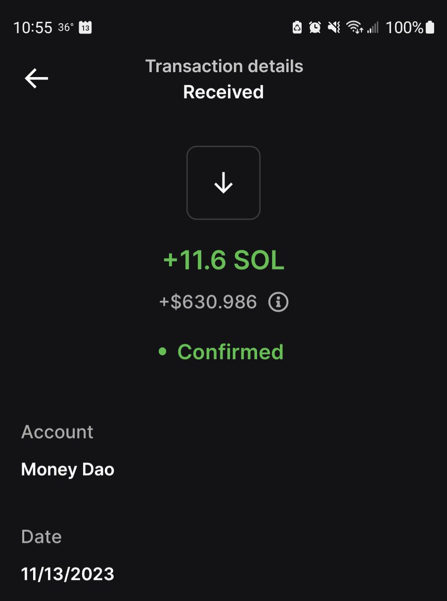 Ended up selling 5 <a href="/Money__Dao/">Money Dao</a>, and the payout still remained higher in usdc than last week. 

They continue to blow my mind.