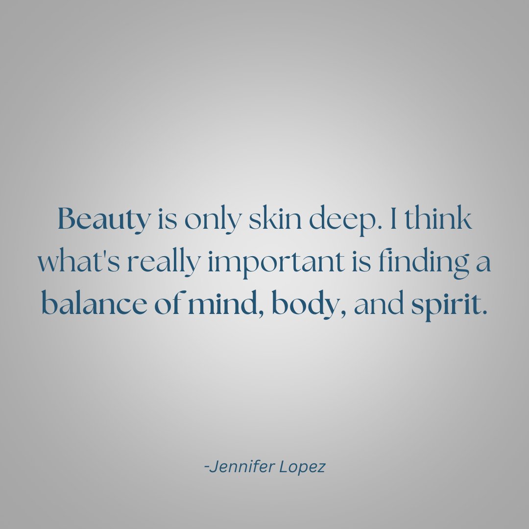 Today's reminder: Beauty is only skin deep. I think what's really important is finding a balance of mind, body, and spirit 
-Jennifer Lopez

.
.
#skincaretips #skincarelover #skincareaddict #skincarejunkie #skincarecommunity #skincareroutine #skincarehack #skinhealth #skin #UGC