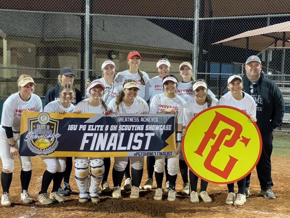 Pryme 16u Premier with the Runner-up finish at the <a href="/PG_Softball/">Perfect Game Softball</a> Scouting Showcase in Bixby!  Fun group.  Excited for 2024! 
#prymefastpitch
#pryme16uray