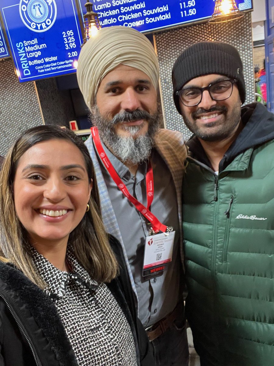 Amazing to have attended and presented at #AHA23 .Met a lot of good people doing great things in the field of cardiology.  All are an inspiration