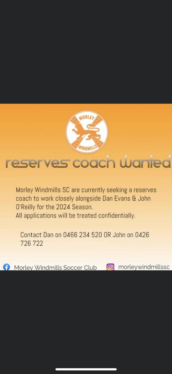 Join myself and John in 2024! #Upthewindmills #footballwest