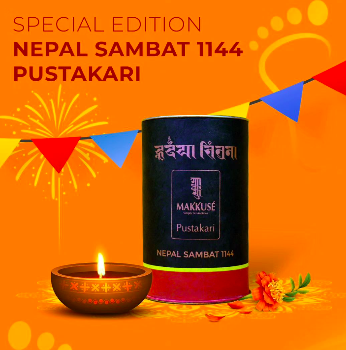 MakkuseN's tweet photo. नेपाल संवत् ११४४ न्हूदँया भिन्तुना ।#Makkuse #NewYear #kathmandu #Nepal #gifts #Tihar https://t.co/iSv791HesA