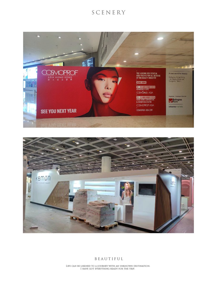 China_Exhibits's tweet image. COSMOPROF HK
exhibition stand construction
...
...
#expostand 
#standbuilder 
#exhibitiondesign 
#exhibitionboothdesign #tradeshowbooths #Tradeshowboothconstruction #boothconstruction 
#boothdesigner 
#standdesign 
#exhibitionbooth 
#exhibitionstand 
#MARKYE #cosmoprof #hk