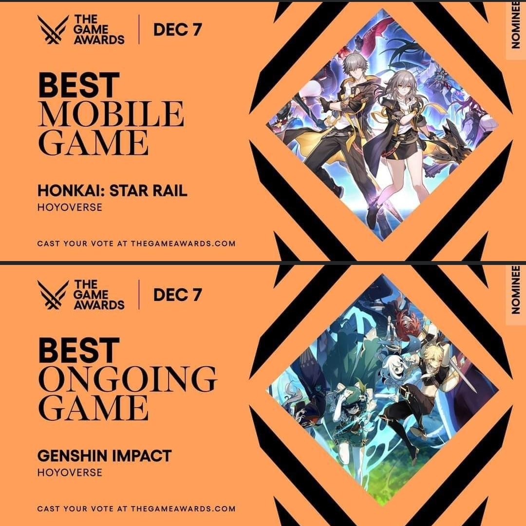 The Game Awards: The Best Mobile and Ongoing Game Genshin Impact