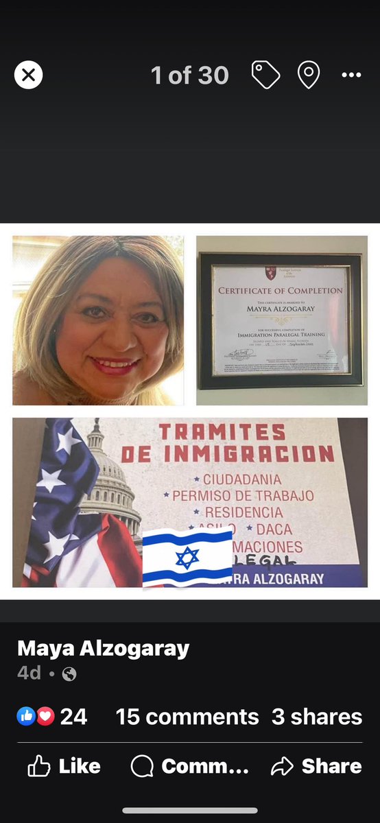 Hola mi nombre es Mayra Alzogaray y puedo ayudarte en tus trámites de inmigración. 
Asilo político ,residencia, renovación de daca , parole humanitario para venezolanos etc etc puedes contactarme al número 
704 584 8537 para una consulta .
