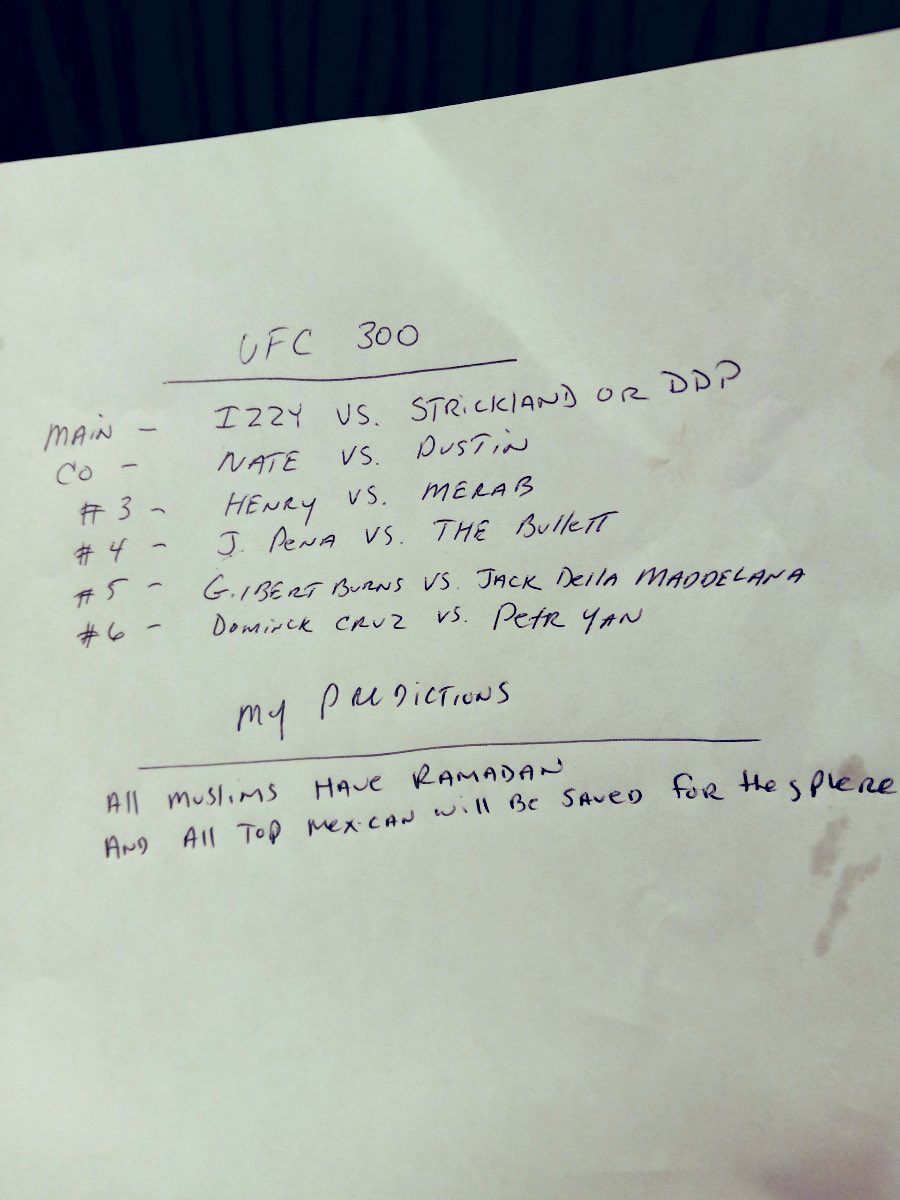 Chael Sonnen tweet media