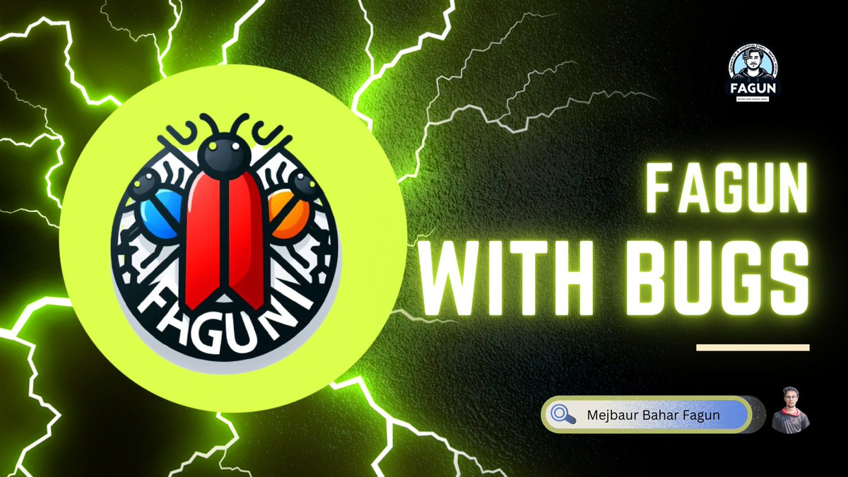 fagun018's tweet image. 🚀 Elevate your testing game with Fagun with Bugs – the ultimate solution for security scanning and Software Quality Assurance (SQA). 🐍🐞

🔗 Get started: linkedin.com/pulse/unleashi…

#Fagun_with_Bugs #SecurityScanning #SQA #TestingTools #GitHub #mejbaurbaharfagun #softwaretesting