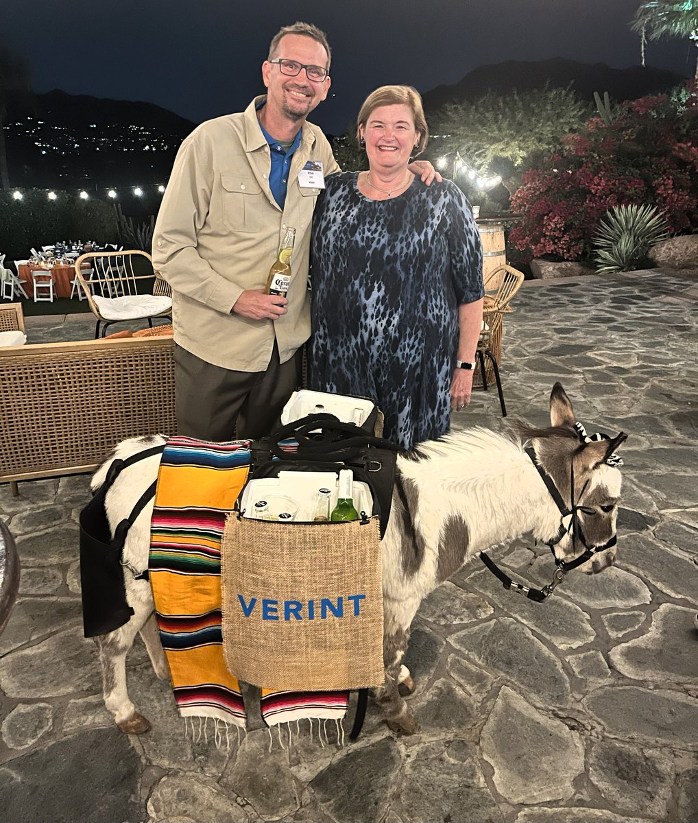 Hard to decide between cowboy boots and a hat but the choice became obvious! Thank you for a fun night. #BeerBurro #VerintAnalystDays. <a href="/ryanzuk/">Ryan Zuk, APR</a>
